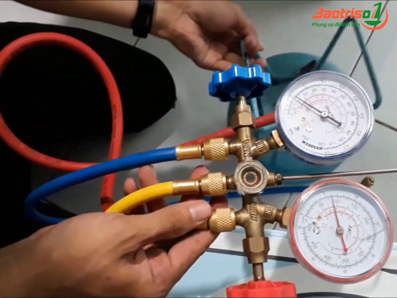 Hướng dẫn cách tự nạp gas điều hòa