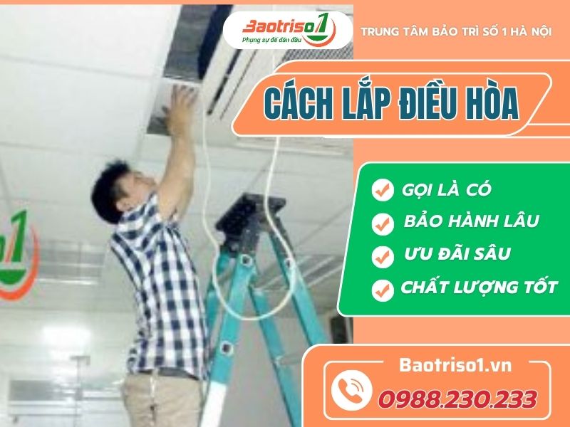 Cùng tìm hiểu cách lắp đặt điều hòa khi mới mua đúng cách Cùng tìm hiểu cách lắp đặt điều hòa khi mới mua đúng cách