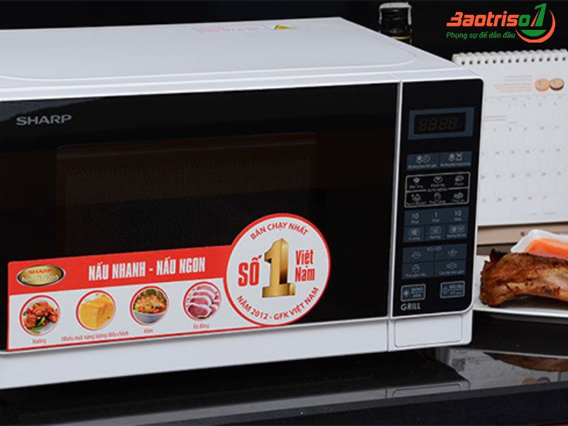 Sửa lò vi sóng Sharp không nóng