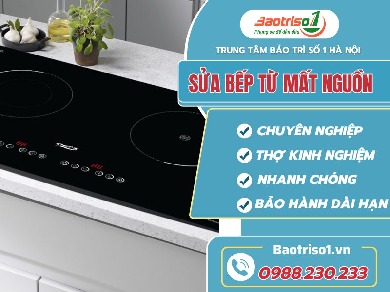 Cách sửa bếp từ mất nguồn hiệu quả bất ngờ, dễ thao tác Cách sửa bếp từ mất nguồn hiệu quả bất ngờ, dễ thao tác