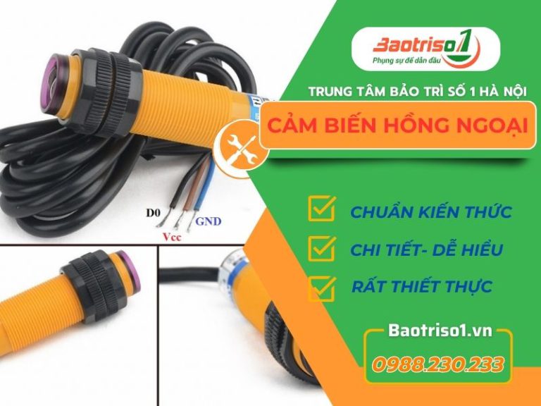 Cảm biến hồng ngoại - Nguyên lý hoạt động, ứng dụng của thiết bị Cảm biến hồng ngoại - Nguyên lý hoạt động, ứng dụng của thiết bị