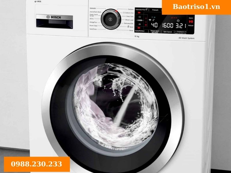 Cam kết sửa máy giặt Bosch tại nhà tử tế
