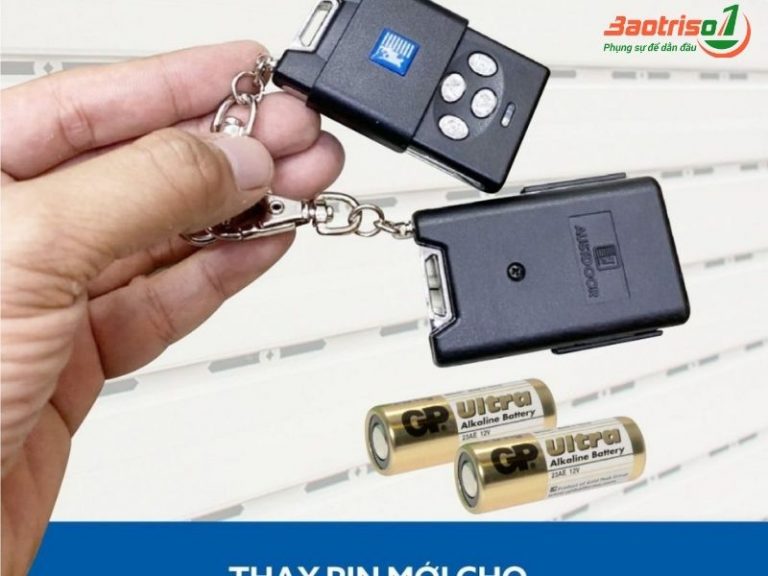 Điều khiển từ xa bị hết pin