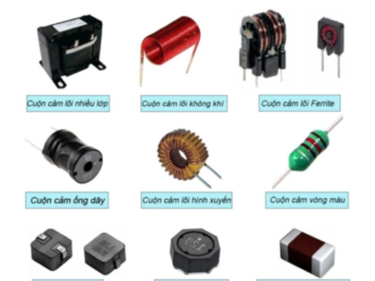 Một số loại cuộn cảm hay được sử dụng Một số loại cuộn cảm hay được sử dụng