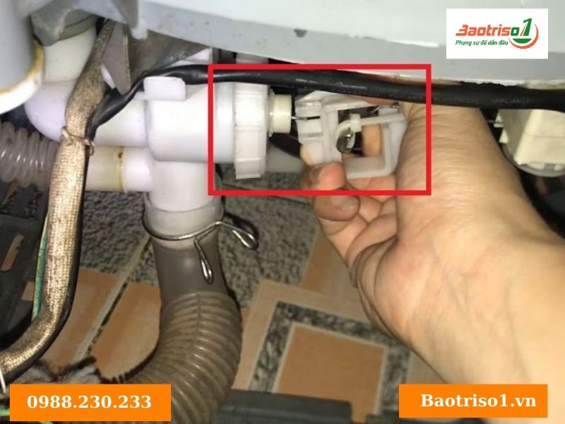 Đường ống xả bị tắc nghẽn