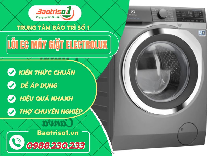 Lỗi Ec Máy Giặt Electrolux