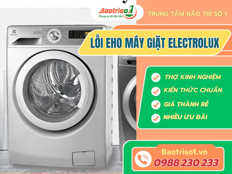 Lỗi Eho Máy Giặt Electrolux