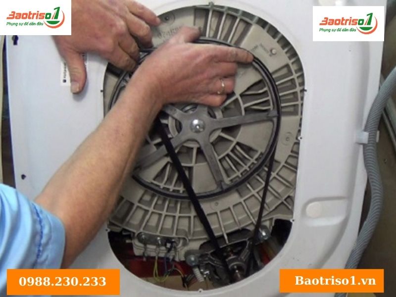 Máy giặt bị lỗi dây Cu-Roa