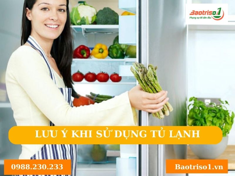 Lưu ý khi sử dụng tủ lạnh tại nhà Lưu ý khi sử dụng tủ lạnh tại nhà