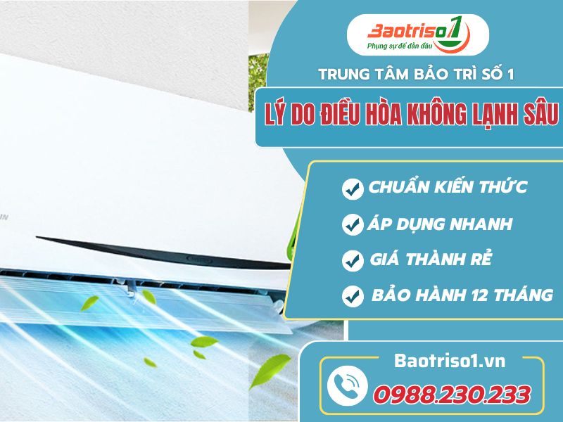 7 lý do điều hòa không mát và cách xử lý tận gốc nhanh nhất