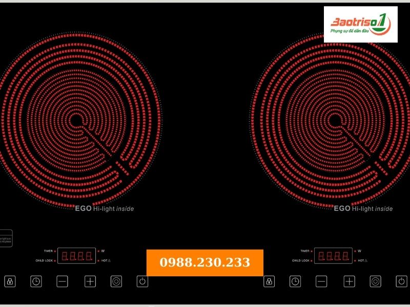 Lỗi E7 bếp hồng ngoại Lỗi E7 bếp hồng ngoại