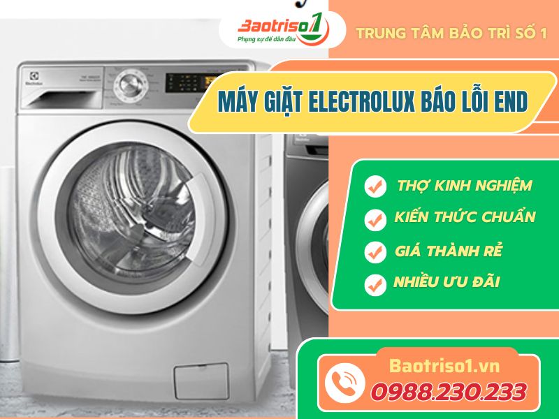 Máy Giặt Electrolux Báo Lỗi End