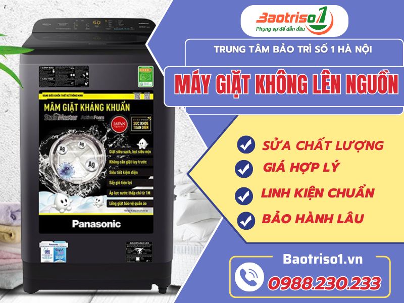 Cập nhật nguyên nhân, cách sửa máy giặt không lên nguồn cập mới nhất Cập nhật nguyên nhân, cách sửa máy giặt không lên nguồn cập mới nhất