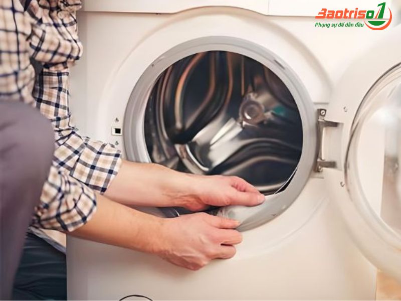 Baotriso1 sửa máy giặt không ngừng cấp nước tại nhà