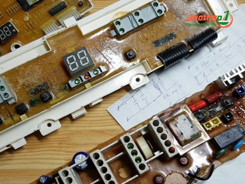 Nguyên nhân, cách sửa máy giặt Panasonic Inverter báo lỗi H01 nhanh nhất