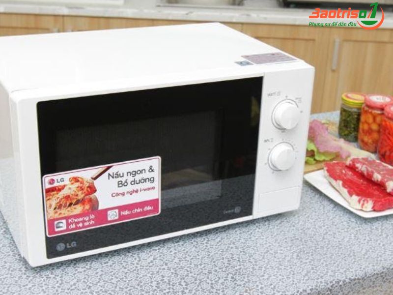 Nguyên nhân và cách sửa lò vi sóng LG không nóng