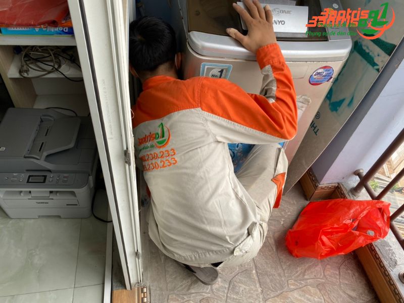 Quy trình sửa máy giặt không vắt chuyên nghiệp 
