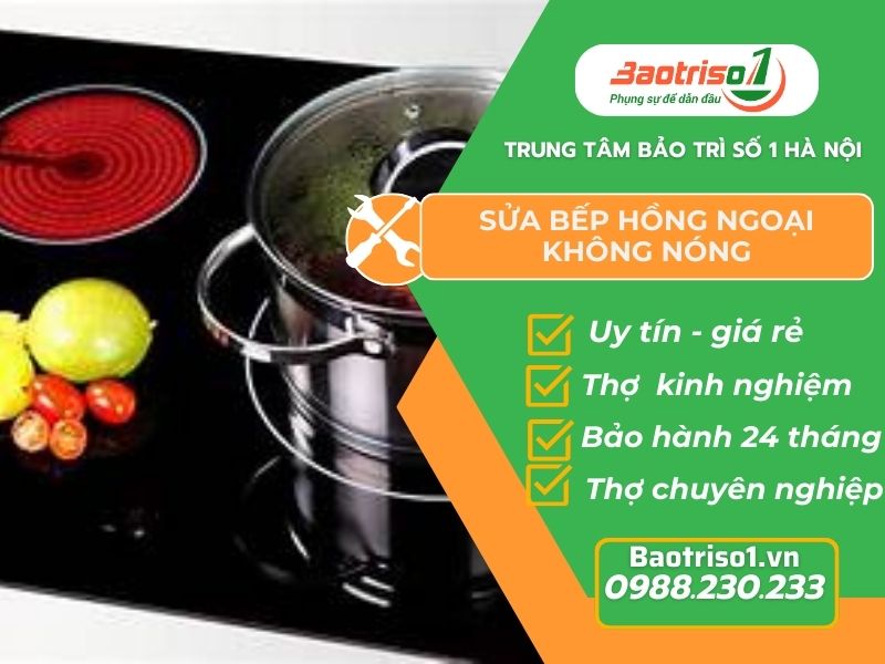 Cách xử lý bếp hồng ngoại không nóng tại nhà nhanh nhất