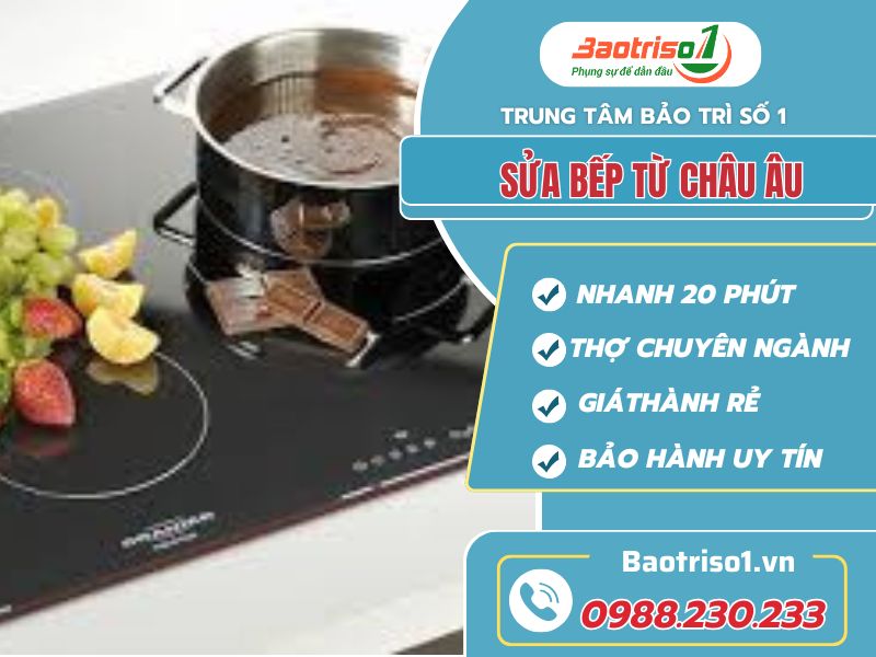 Sửa bếp từ Châu Âu tại nhà uy tín, bảo hành 12 tháng, thợ chuẩn Đức Sửa bếp từ Châu Âu tại nhà uy tín, bảo hành 12 tháng, thợ chuẩn Đức