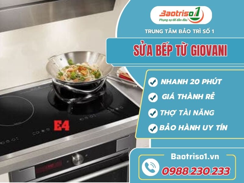 Sửa bếp từ Giovani tại Hà Nội giá rẻ, thợ 10 năm kinh nghiệm Sửa bếp từ Giovani tại Hà Nội giá rẻ, thợ 10 năm kinh nghiệm