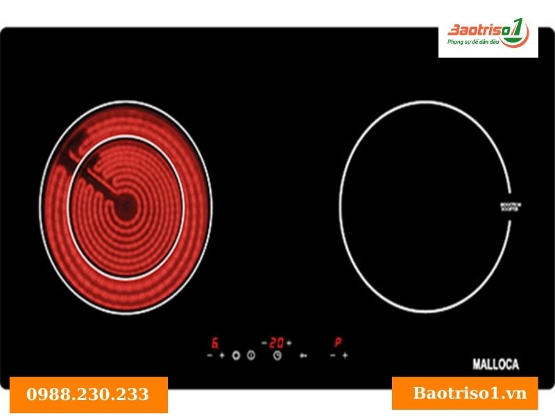 Hướng dẫn cách sửa bếp từ Malloca 3 bếp một số lỗi cơ bản