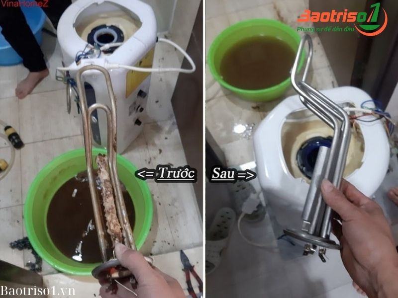 Mẹo vệ sinh bình nóng lạnh và sử dụng một cách an toàn hiệu quả Mẹo vệ sinh bình nóng lạnh và sử dụng một cách an toàn hiệu quả