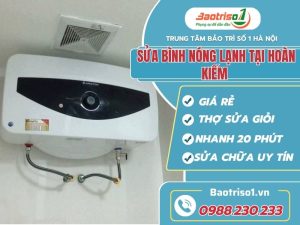 Sua Binh Nong Lanh Tai Hoan Kiem