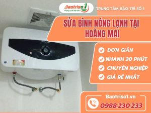 Sua Binh Nong Lanh Tai Hoang Mai