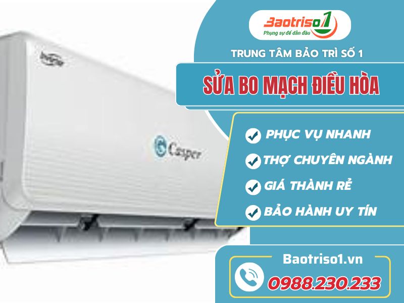 Địa chỉ sửa bo mạch điều hoà tại Hà Nội uy tín, giá rẻ