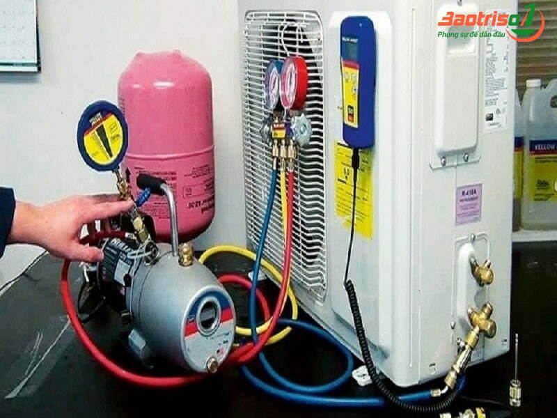 Sửa chữa điều hòa Electrolux kém lạnh do thiếu gas hoặc hết gas