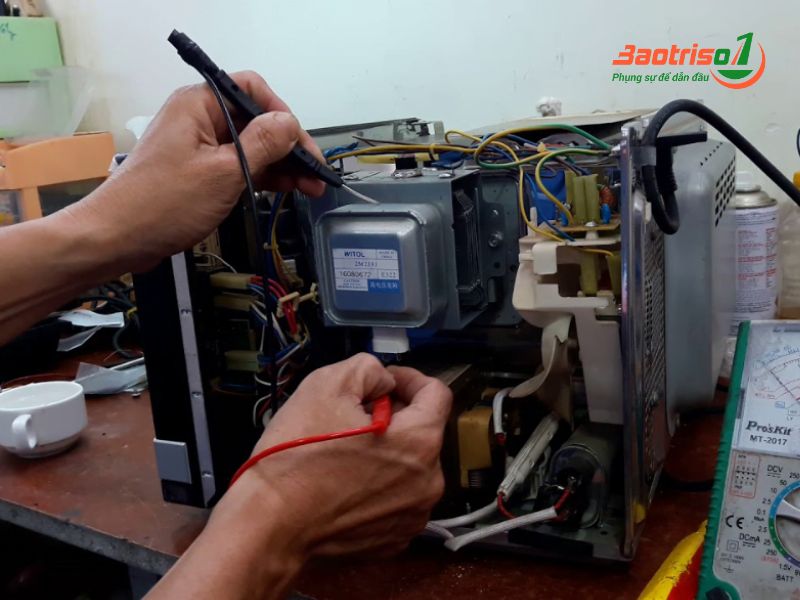 sửa lò vi sóng Gò Vấp tại nhà