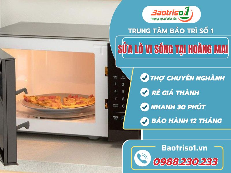 Sửa lò vi sóng tại Hoàng Mai