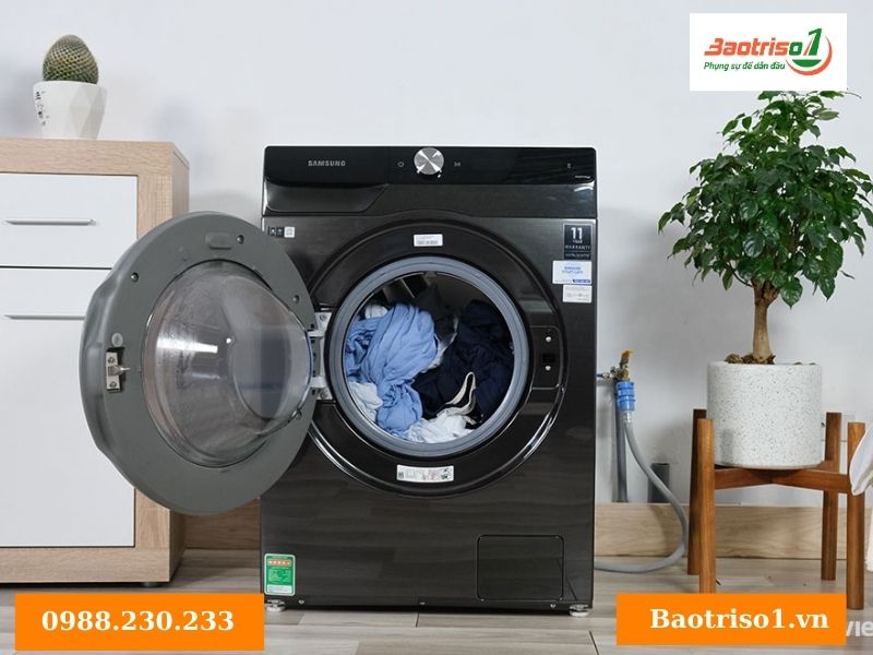 Nguyên nhân máy giặt Samsung báo lỗi DC và cách sửa tại nhà 