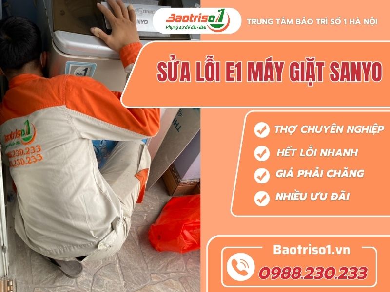 sua loi e1 may giat sanyo Baotriso1