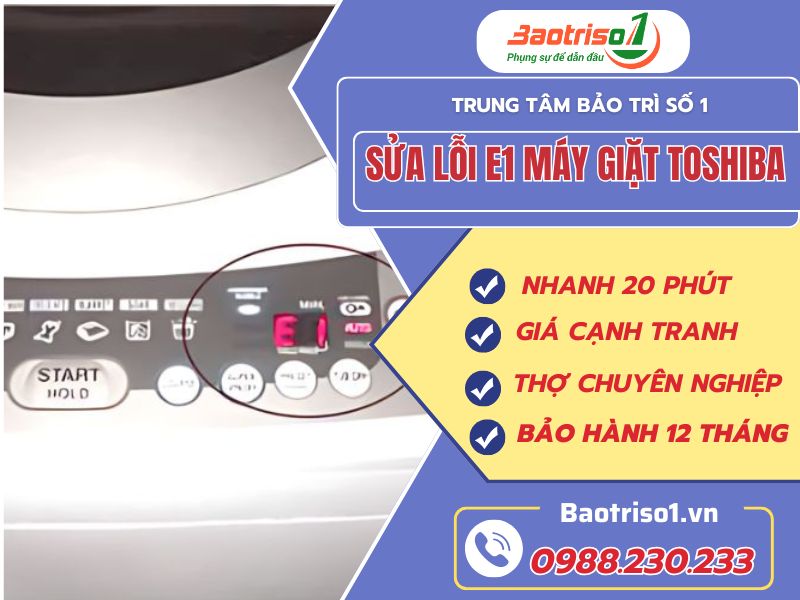 sua loi e1 may giat toshiba baotriso1