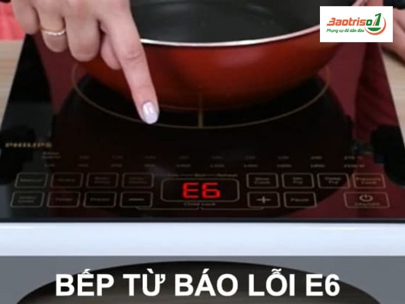 Baotriso1 sửa Lỗi E6 bếp hồng ngoại, bếp từ 