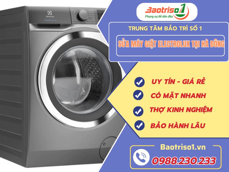 Sửa Máy Giặt Electrolux Tại Hà Đông