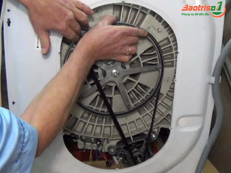 cách sửa máy giặt khi không chạy chuẩn nhất