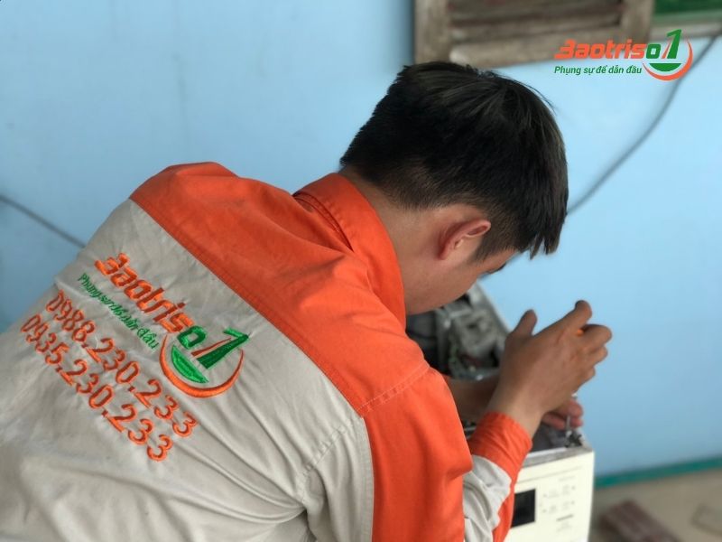 Quy trình sửa máy giặt không vào điện chuyên nghiệp 
