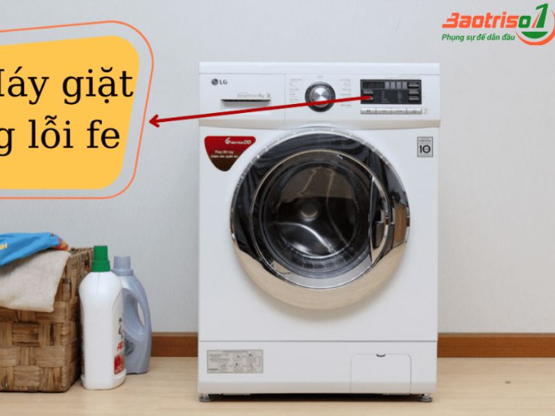 Lỗi FE máy giặt LG