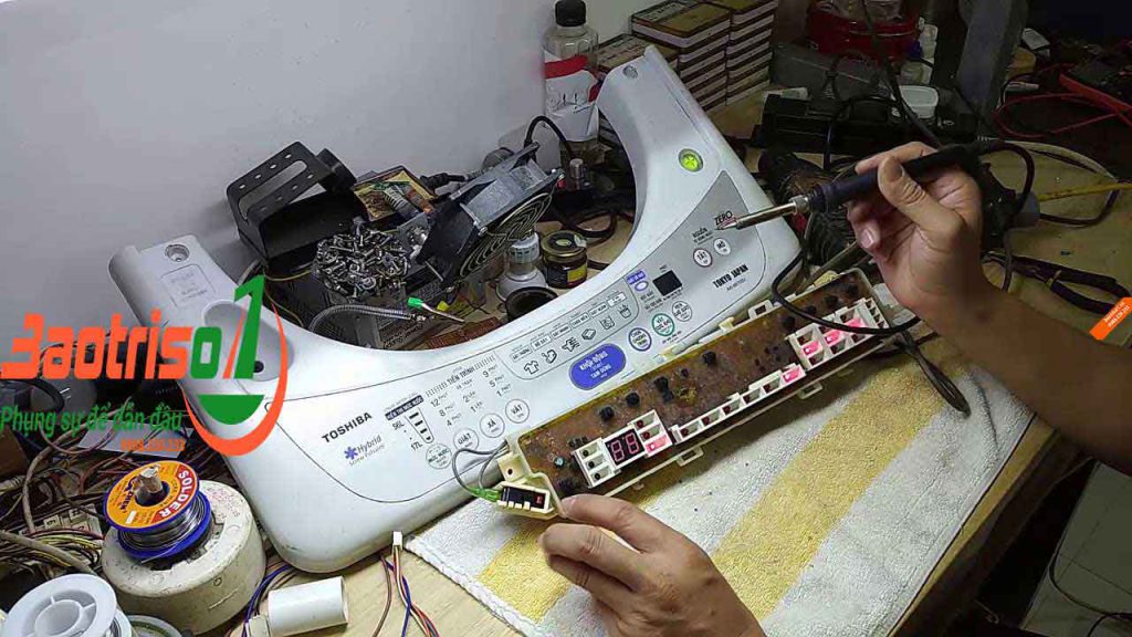 Máy giặt Toshiba mất nguồn Máy giặt Toshiba mất nguồn