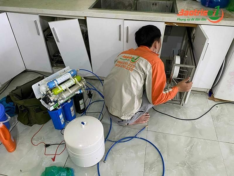 Baotriso1 cam kết dịch vụ sửa máy lọc nước tận tâm, giá tốt