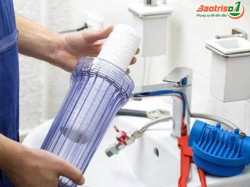 Baotriso1 sửa máy lọc nước Sunhouse tất cả các lỗi