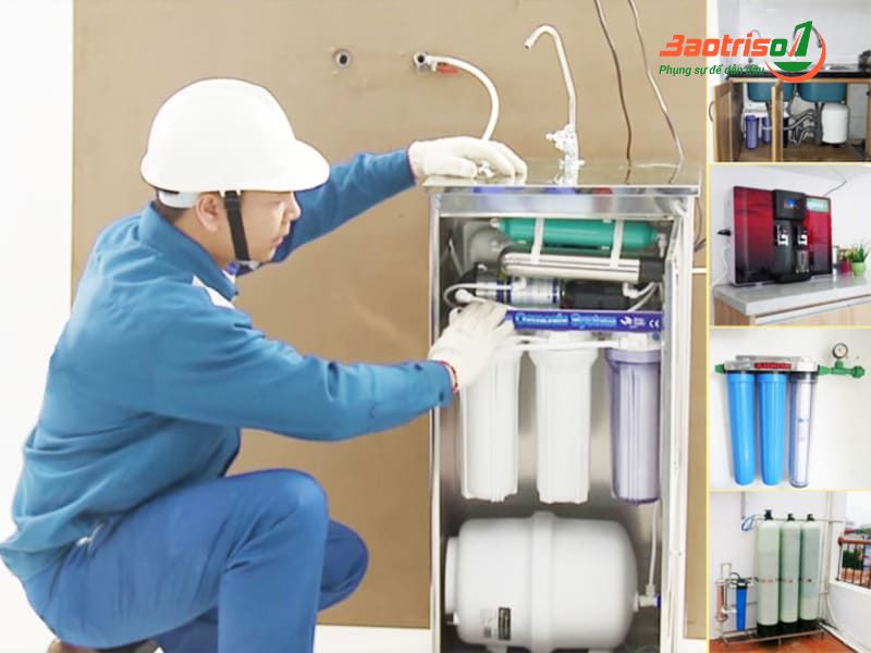Sửa chữa máy lọc nước tại Cầu Giấy các lỗi thường gặp