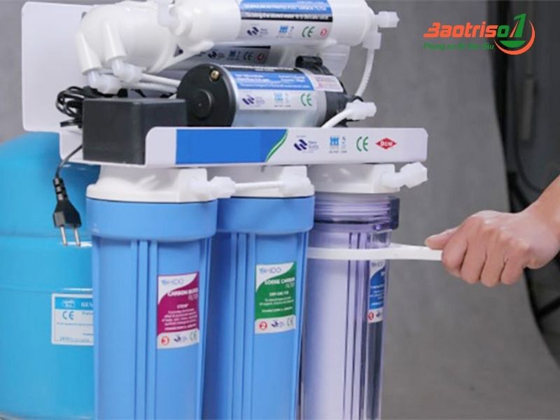 Baotriso1 sửa máy lọc nước Toshiba các lỗi