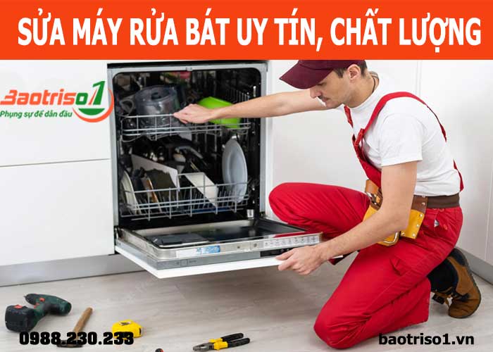 Sửa máy rửa bát nội địa Nhật Baotriso1 uy tín