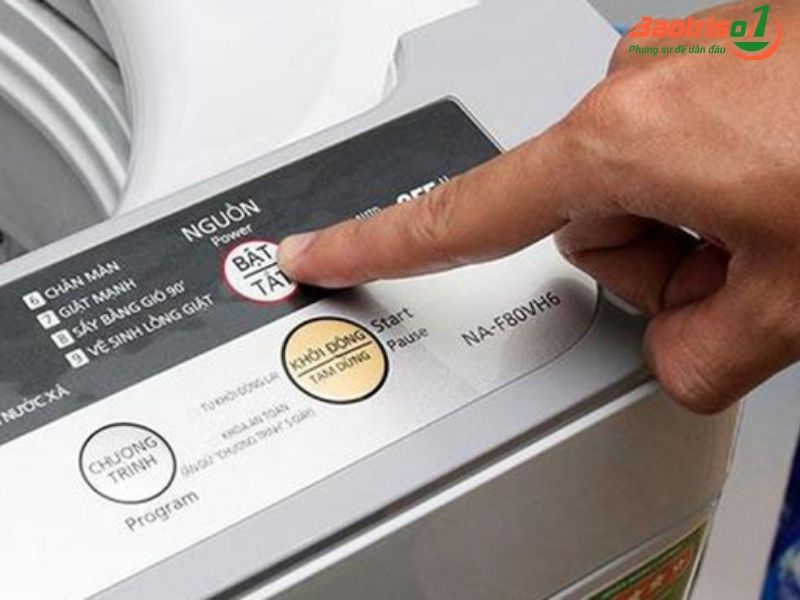 Máy sấy LG không lên nguồn, không vào điện