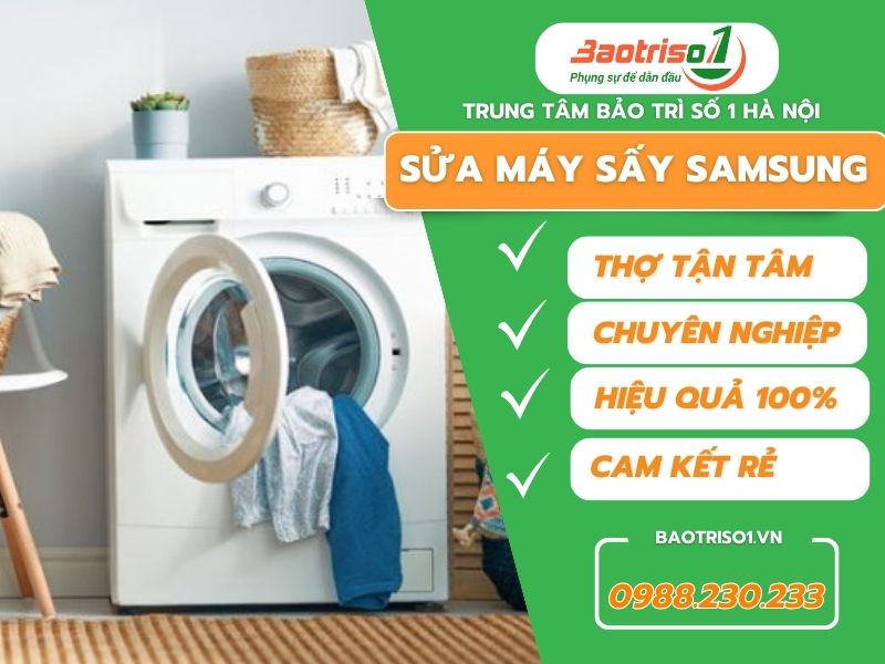 Baotriso1 địa chỉ sửa máy sấy Samsung uy tín, giá rẻ