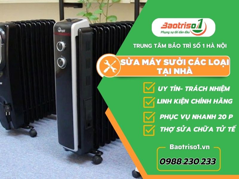 dịch vụ sửa máy sưởi các loại tại nhà Baotriso1