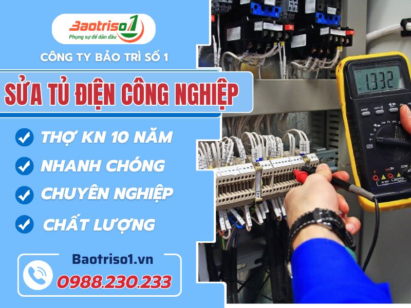 sửa tủ điện công nghiệp